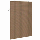 Tenda per Finestra Geometrico Marrone 150 x 220 cm Bambù