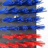 Spazzole per il bestiame Rosso e Blu 50 x 10 x 6.5 cm