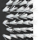 Spazzole per il bestiame Nero e Bianco 84 x 10 x 91 cm PVC