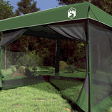 Set di Tende da Campeggio 2 pcs Verde Taffeta e Tessuto