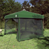 Set di Tende da Campeggio 2 pcs Verde Taffeta e Tessuto