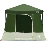 Set di Tende da Campeggio 2 pcs Verde Taffeta e Tessuto