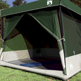 Set di Tende da Campeggio 2 pcs Verde Taffeta e Tessuto