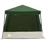 Set di Tende da Campeggio 2 pcs Verde Taffeta e Tessuto