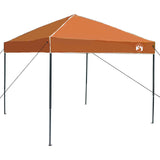 Set di Tende da Campeggio con tetto 2 pcs Grigio e arancione