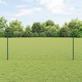 Recinzione euro da esterno con palo 10 x 1 m Verde Rete