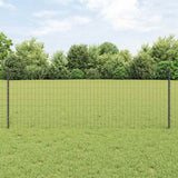Recinzione Euro con palo 10 x 0,8 m Acciaio rivestito in PVC