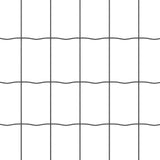 Recinzione con pali. Grigio 1 x 25 m Acciaio