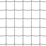 Recinzione con pali. Grigio 0.8 x 25 m Acciaio