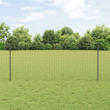 Recinzione Euro con palo 10 x 1 m Acciaio rivestito in PVC Rete