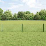 Recinzione a maglie metalliche con palo 10 x 0,4 m (P x H)