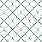 Recinzione con pali. Verde 1.6 x 10 m Acciaio