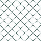 Recinzione a maglie metalliche con palo 25 x 0,8 m Verde Rete