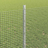 Recinzione in rete saldata con pali 10 x 0,8 m Acciaio zincato