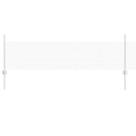 Recinzione con pali. Argento 0.5 x 25 m Acciaio