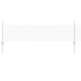 Recinzione con pali. Argento 0.5 x 25 m Acciaio
