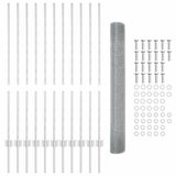 Recinzione in rete saldata con palo 25 x 1,2 m (P x A)