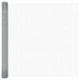Recinzione con pali. Argento 1.5 x 50 m Acciaio