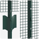 Recinzione in rete saldata con palo 10 x 1,2 m (P x A)
