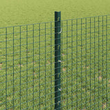 Recinzione in rete saldata con palo 25 x 0,8 m Verde Rete