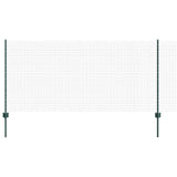 Recinzione in filo saldato per esterni con pali 25 x 1 m Verde