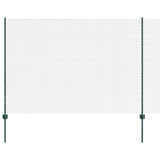 Recinzione in rete saldata con pali 25 x 1,6 m Verde Rete