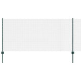 Recinzione con pali. Verde 1 x 50 m Acciaio
