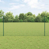 Recinzione in rete saldata con palo 50 x 1,2 m Verde Rete
