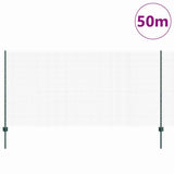 Recinzione in rete saldata con palo 50 x 1,2 m Verde Rete