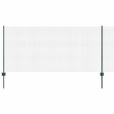 Recinzione in filo saldato per esterni con pali 100 x 1 m Verde