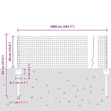 Recinzione in rete saldata con palo 10 x 0,4 m (P x H)