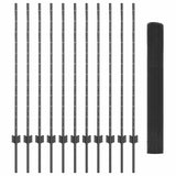 Recinzione in rete saldata con palo 25 x 1,2 m (P x A)
