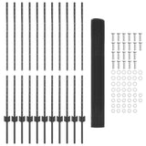 Recinzione in rete saldata con palo 25 x 1,2 m (P x A)