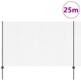 Recinzione in rete saldata con palo 25 x 1,5 m (P x H)