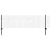 Recinzione con pali. Grigio 0.6 x 50 m Acciaio