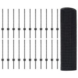 Recinzione in rete saldata con palo 50 x 0,6 m (L x H)