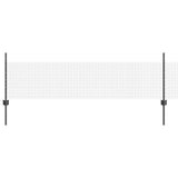 Recinzione in rete saldata con pali 100 x 0,5 m Grigio Rete