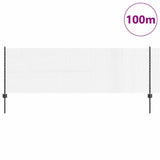 Recinzione in filo saldato per esterni con pali 100 x 0,8 m