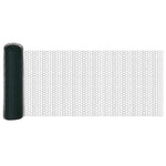 Recinzione con pali. Verde 0.5 x 50 m Acciaio