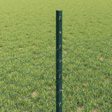 Recinzione esagonale da esterno con palo 50 x 0,5 m Verde Rete