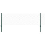 Recinzione con pali. Verde 0.6 x 50 m Acciaio