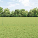 Recinzione esagonale da esterno con palo 50 x 0,8 m Verde Rete
