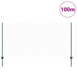 Recinzione esagonale con palo 100 x 1,2 m Verde Rete