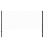 Recinzione esagonale con palo 10 x 1 m Acciaio rivestito in PVC
