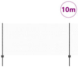 Recinzione esagonale con palo 10 x 1 m Acciaio rivestito in PVC