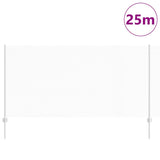 Recinzione con pali. Argento 1.2 x 25 m Acciaio