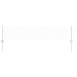 Recinzione con pali. Argento 0.4 x 50 m Acciaio