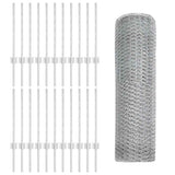 Recinzione in Rete Saldato 50 x 0,5 m (L x H)