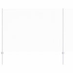 Recinzione con pali. Argento 1.6 x 50 m Acciaio