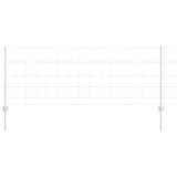 Recinzione con pali. Argento 0.8 x 50 m Acciaio